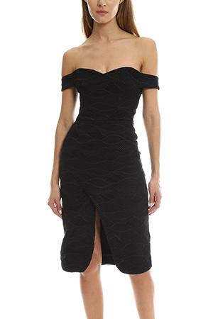 Nicholas Lace Off Shoulder Dress