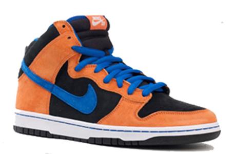 Nike Dunk High Premium Syracuse In Deep Orange/blue Sapphire/black