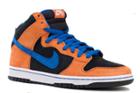 Nike Dunk High Premium Syracuse In Deep Orange/blue Sapphire/black