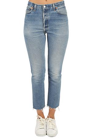 Re/done Levi's High Rise Ankle Crop Jean