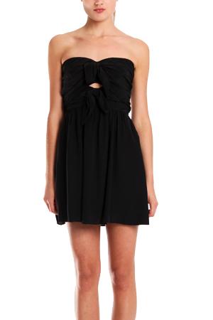 Elizabeth And James Crawford Dress In Black