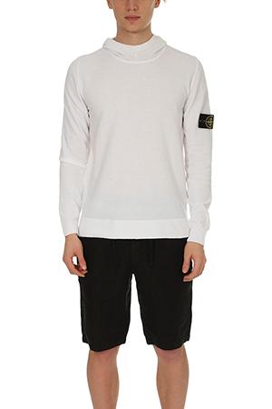 Stone Island Hooded Knit Pullover