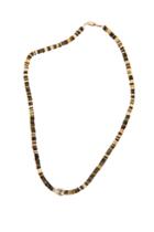 Duchess Of Malfi Black Lip Shell Necklace With Skull