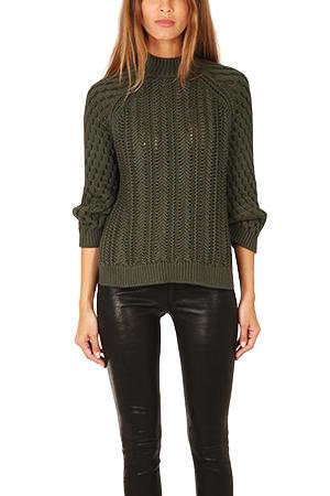 3.1 Phillip Lim Cable Pullover Sweater