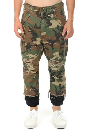 R13 Harem Cargo Pant Camo