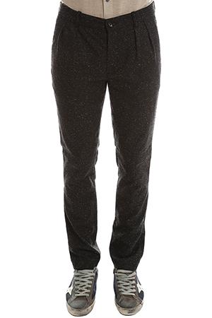Blue & Cream Patrik Ervell Pleated Pants