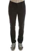 Blue & Cream Patrik Ervell Pleated Pants