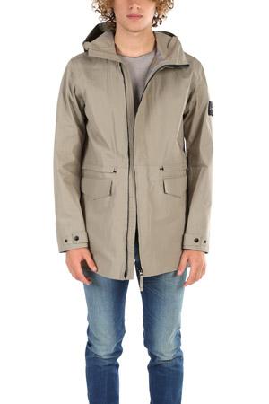 Stone Island Hooded Zip Trench