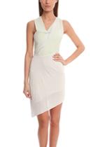 Hussein Chalayan Bonded Drape Dress