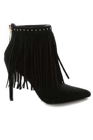 Pierre Balmain Fringe Heel Bootie
