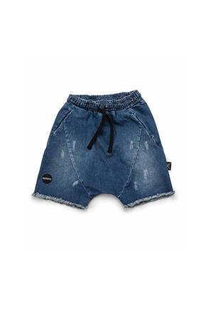 Nununu Denim Rounded Shorts