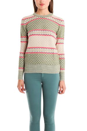 Suno Stacked Blocks Crewneck