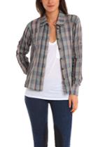 Nicholas K Fergus Shirt In Fog Check