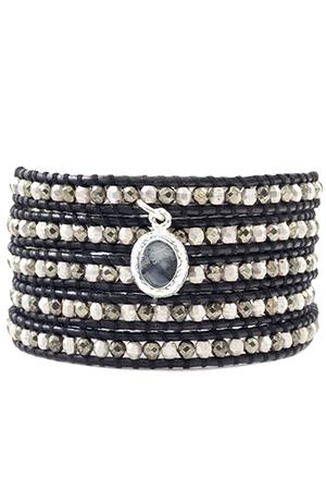 Chan Luu Leather Wrap Bracelet
