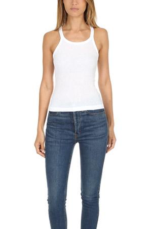 Re/done Ribbed Tank