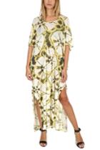 Majestic Filatures Linen Tie Dye Maxi Dress