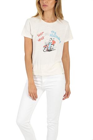 Re/done Her Way Graphic Classic Tee