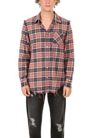 R13 Shredded Seam Shirt