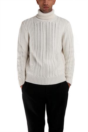 Simon Spurr Cable Turtleneck