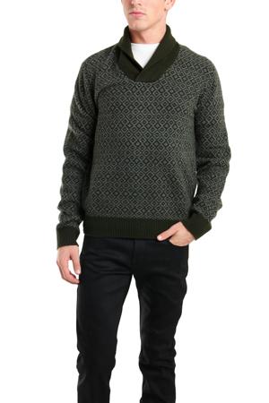 Woolrich Siple Shawl Sweater