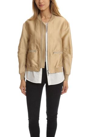 3.1 Phillip Lim Trompe L'oeil Bomber Jacket