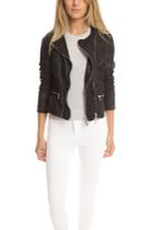 Giogrio Brato Giorgio Brato Double Zip Lace Leather Jacket