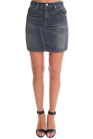 Rag & Bone/jean Distressed Mini Skirt