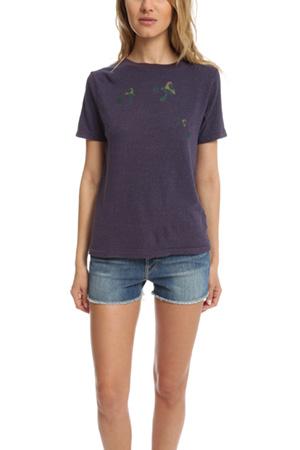 Via Spare Mushroom Crew Tee