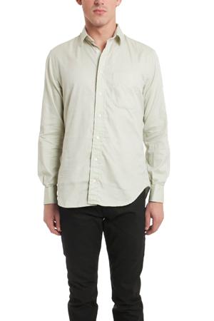 Blue&cream Green Pique Shirt