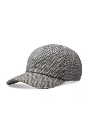 Officine Generale Herringbone Wool Cap