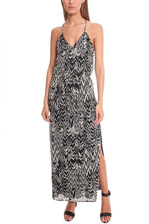 Iro Dahlia Ikat Print Dress