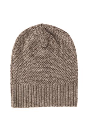 Blue & Cream Blue&cream Hat W/ Micro Criss Cross Stitch