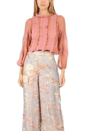 Zimmermann Unbridled Spliced Blouse