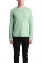 Blue&cream Baja Henley