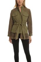 Sea Baja Lace Military Jacket