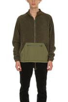 Remi Relief Fleece Anorak Crewneck