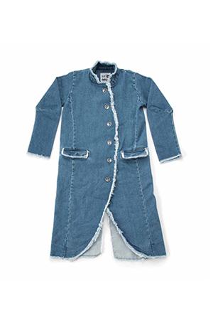 Nununu Denim Military Coat
