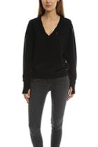 Rta Chris Cashmere V Neck Sweater