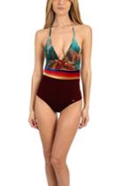 Aviator Nation Velvet Rocker Mermaid One Piece