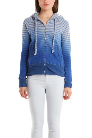 V::room Dip Dye Hoody In Royal/grey
