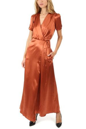 Saloni Lea Silk Wrap Dress