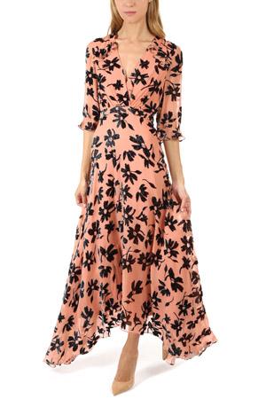 Saloni Edith Floral Maxi Dress
