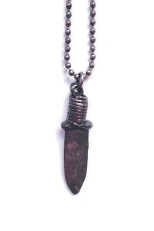 18 Waits Knife Necklace
