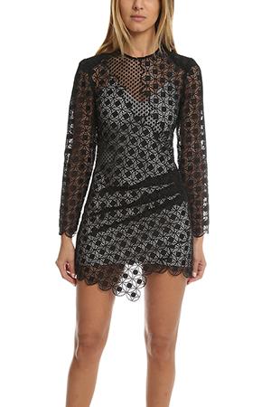 Self-portrait Strike Mini Dress