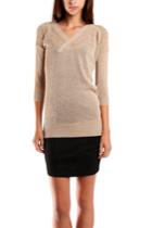 Vpl Sustentation Sweater In Taupe