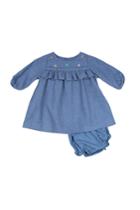 Poeme & Poesie Cotton Embroidered Dress