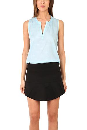 L'agence Sleeveless Henley