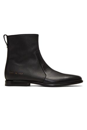 Robert Geller X Common Projects Leather Chelsea Boot