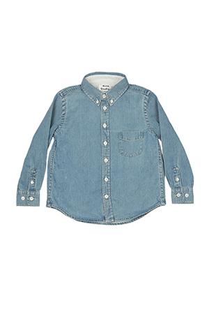 Acne Mini Isherwood Bleach Denim Shirt