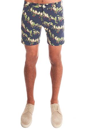 Remi Relief Bird Motif Shorts